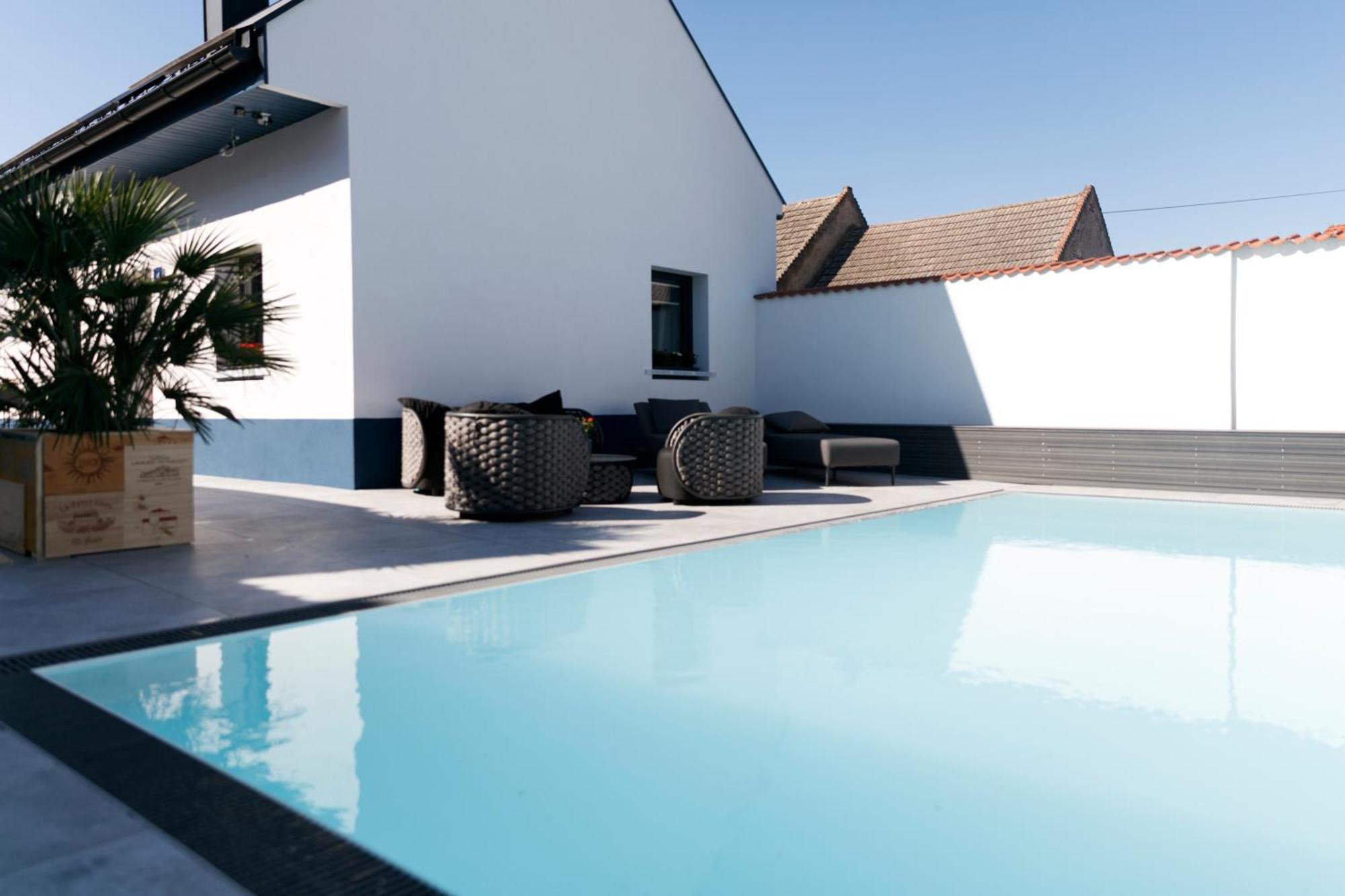 Kracher Landhaus No 3 - Inklusive Pool Illmitz Bagian luar foto